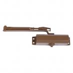 Аллюр Доводчик дверной COMFORT ДД 168/3-5 A-C (до 120 кг) коричневый RAL8024, морозостойкий (10)