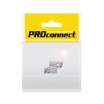 Разъем антенный на кабель, штекер F для кабеля RG-6, (2шт) (пакет) PROconnect (05-4003-6-8)