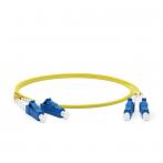 Hyperline FC-D2-9-LC/AR-LC/AR-H-100M-LSZH-YL