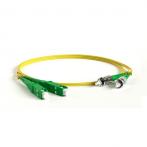 Hyperline FC-D2-9-SC/AR-ST/AR-H-1M-LSZH-YL