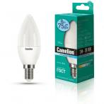 Лампа светодиодная LED8-C35/845/E14 8Вт свеча 4500К бел. E14 750лм 170-265В Camelion 12386