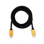 Кабель HDMI - HDMI 2,0, 2м, Gold REXANT