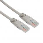 Шнур коммутационный, патч-корд U/UTP RJ45-RJ45, CAT 5e, LSZH серый, 1м REXANT 