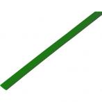Трубка термоусаживаемая ТУТ 5,0/2,5мм, зеленая, упаковка 50 шт. по 1м, PROconnect (55-0503)