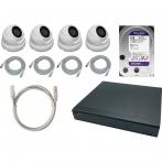 IPTRONIC IP Dome Квартира 4Tb Kit 4