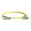  - Hyperline FC-D2-9-ST/AR-ST/AR-H-1M-LSZH-YL