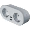  - Адаптер-разветвитель с управлением по WI-FI 2-м +2 USB NSH-ST-02 с заземл. бел. Smart Home Navigator 14556