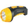  - Фонарь LED 3804 (аккум 220В черн./желт. 4 LED; SLA пласт. короб) Ultraflash 9215