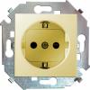  - Механизм розетки 1-м СП Simon15 16А IP20 250В с заземл. Schuko защ. шторки винт. клеммы сл. кость Simon 1591443-031