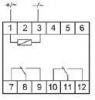  - Реле промежуточное PK-2P/Un (монтаж на DIN-рейке 35мм 24В AC/DC 2х8А 2P IP20) F&F EA06.001.008
