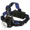  - Фонарь налобный E150 (аккум. 220В CREE 3Вт пласт. бокс; черн.) Ultraflash 12188