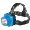  - Фонарь налобный аккумуляторный LED 5374 (220В LED 1 режим; голуб.) Ultraflash 12427