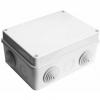  - Коробка распределительная ОП 150х110х70мм IP54 10 выходов 6 гермовводов крышка на винтах бел. Epplast 210301