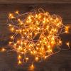  - Гирлянда светодиодная универсальная 100LED тепл. бел. 10м провод прозр. с контроллером Neon-Night 303-063