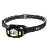  - Фонарь налобный AccuH3-L5W-bk 5Вт LED + 2хRED SMD IP54 аккумулятор 1200мА.ч 5 режимов: 100проц. 180лм 3.5ч/50проц. 110лм 5.5ч/30проц. 65лм 15ч/красн. 28ч/мигающ. красн. 12ч управл. жестами черн. JazzWay 5036703
