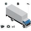  - IPTRONIC Комплект видеонаблюдения для грузового транспорта под ПП №969 (онлайн HDD+SD)