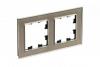  - Рамка 2-м AtlasDesign Nature стекло шампань SE ATN320502