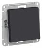  - Переключатель проходной 1-кл. СП AtlasDesign Aqua 10А IP44 (сх. 6) 10AX механизм карбон SE ATN441061