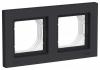  - Рамка 2-м AtlasDesign Aqua IP44 карбон SE ATN441002