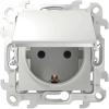  - Розетка 1-м СП Simon 24 16А IP44 2P+E Push&Go механизм бел. Simon 2420448-030