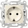  - Розетка 1-м СП Simon 24 16А IP20 2P+E Push&Go защ. шторки механизм сл. кость Simon 2420432-031