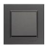  - Выключатель 1-кл. СП Karea 10А IP20 дым. металлик Makel 56050001